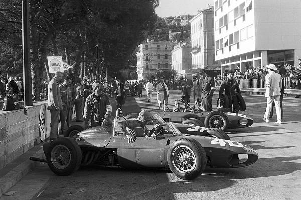 Großer Preis von Monaco 1961 Trips 40 Phil Hill 38 und Richie Ginther 36