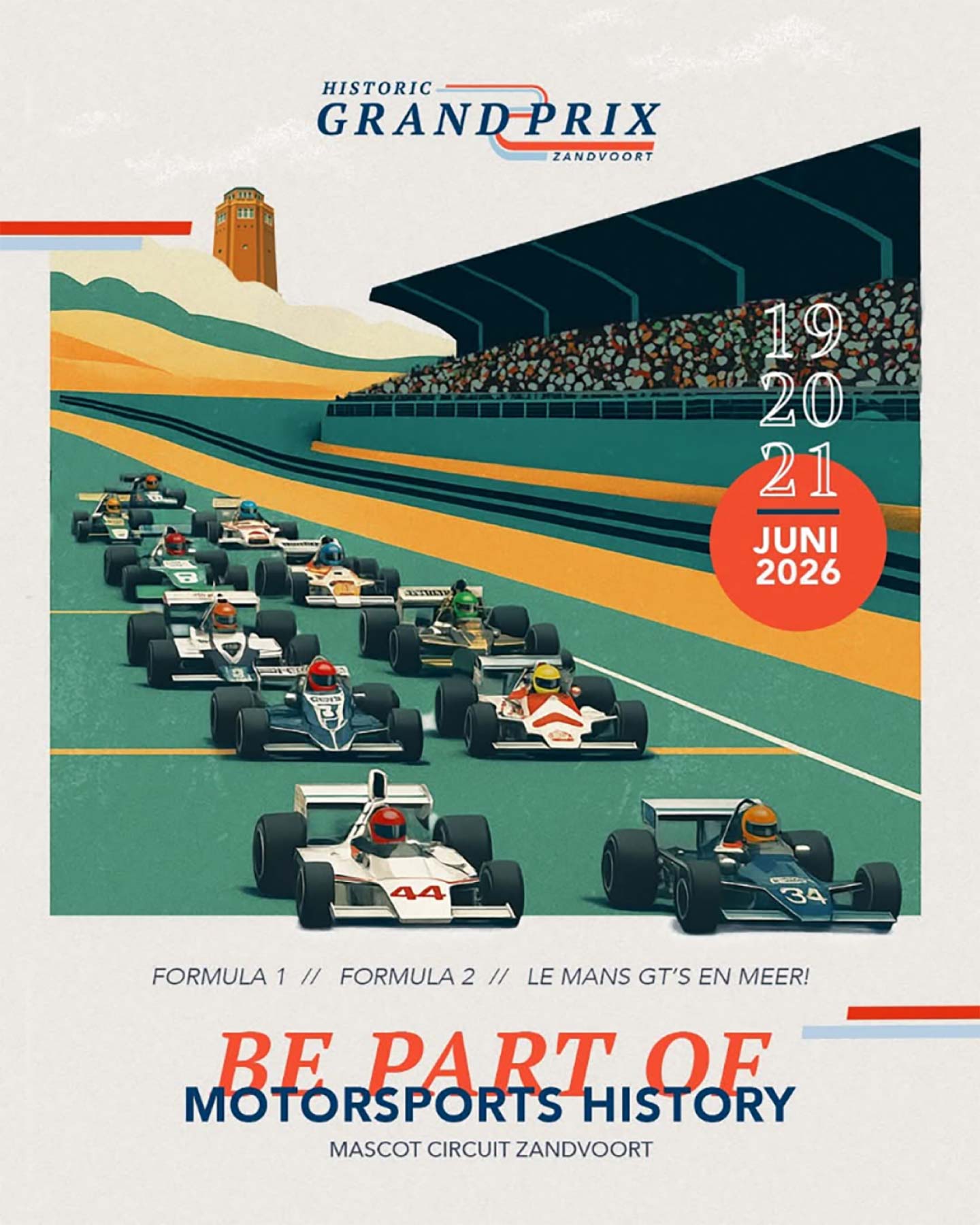 plakat zandvoort klassik 2026